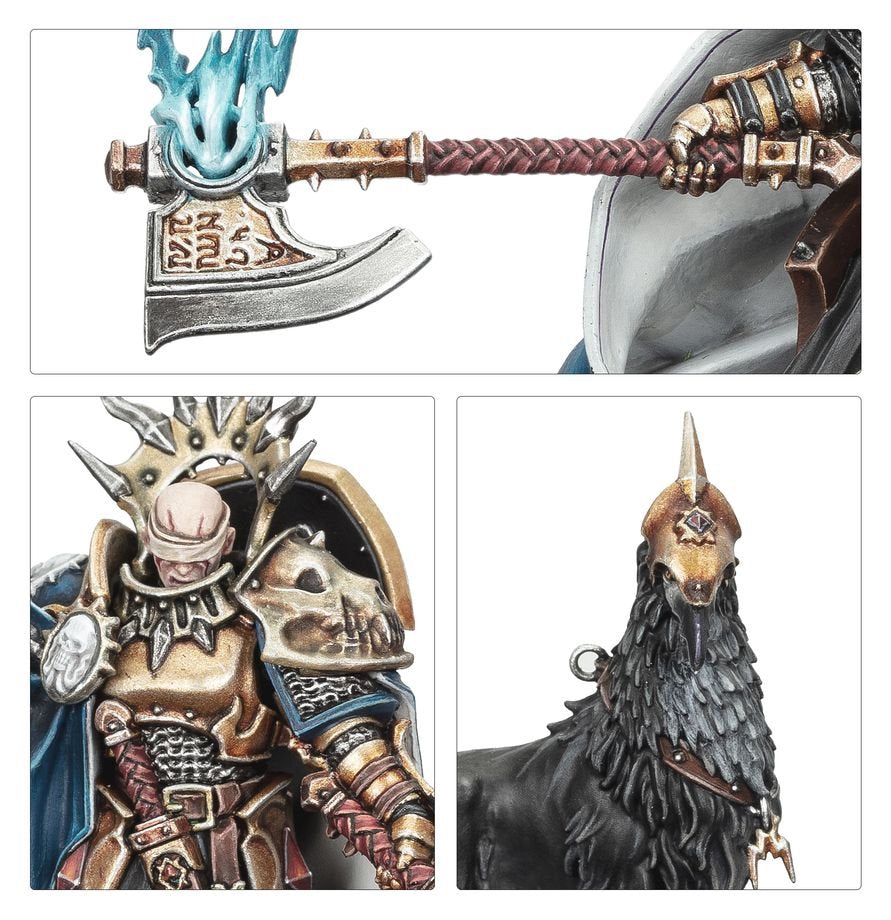 Warhammer Age of Sigmar: Ultimate Starter Set – Spearhead Starter Box with Stormcast Eternals & Skaven, 37 Push-Fit Miniatures, Gaming Mat, Dice &