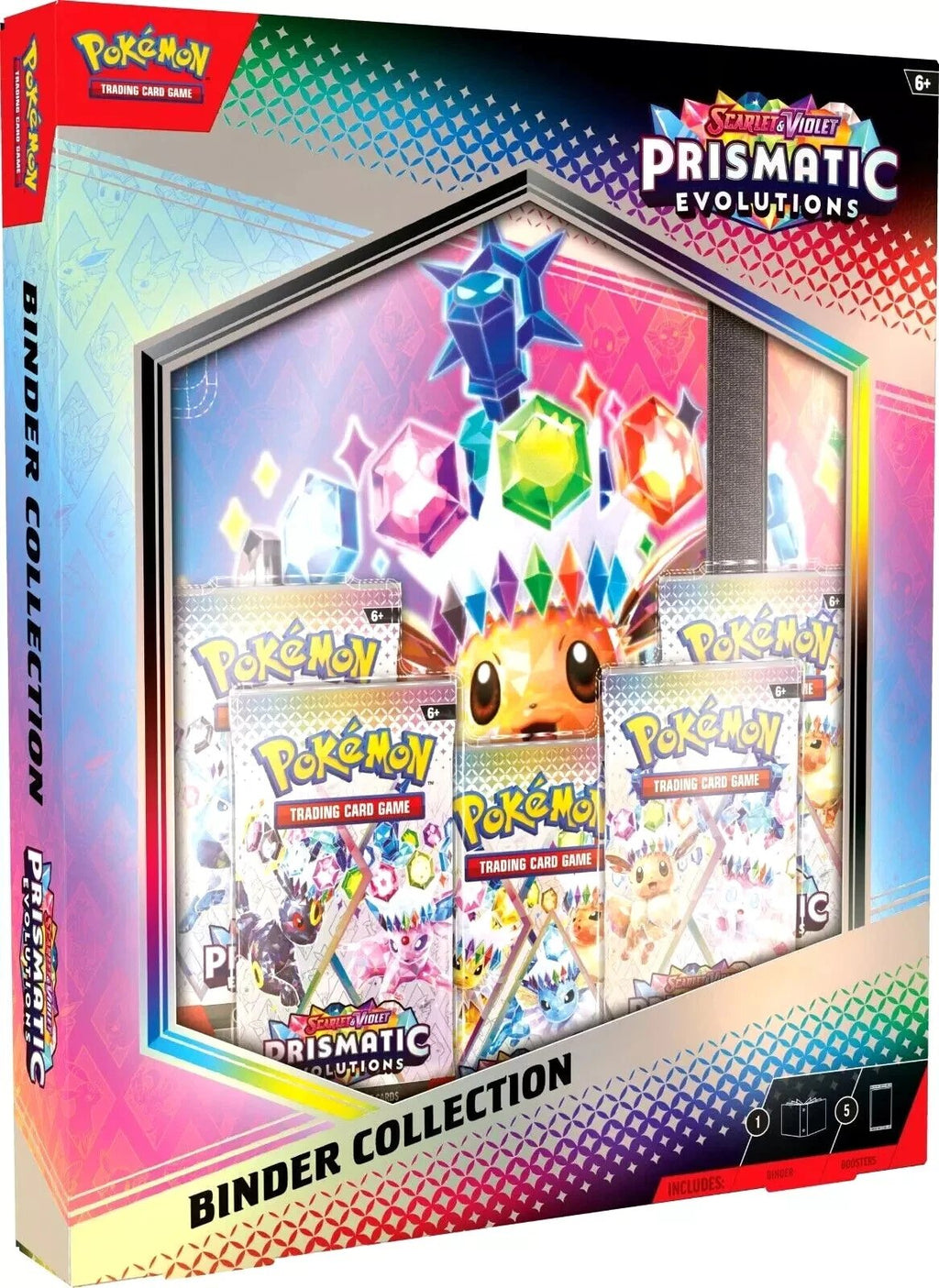 Pokemon TCG Scarlet & Violet Prismatic Evolutions Binder Collection