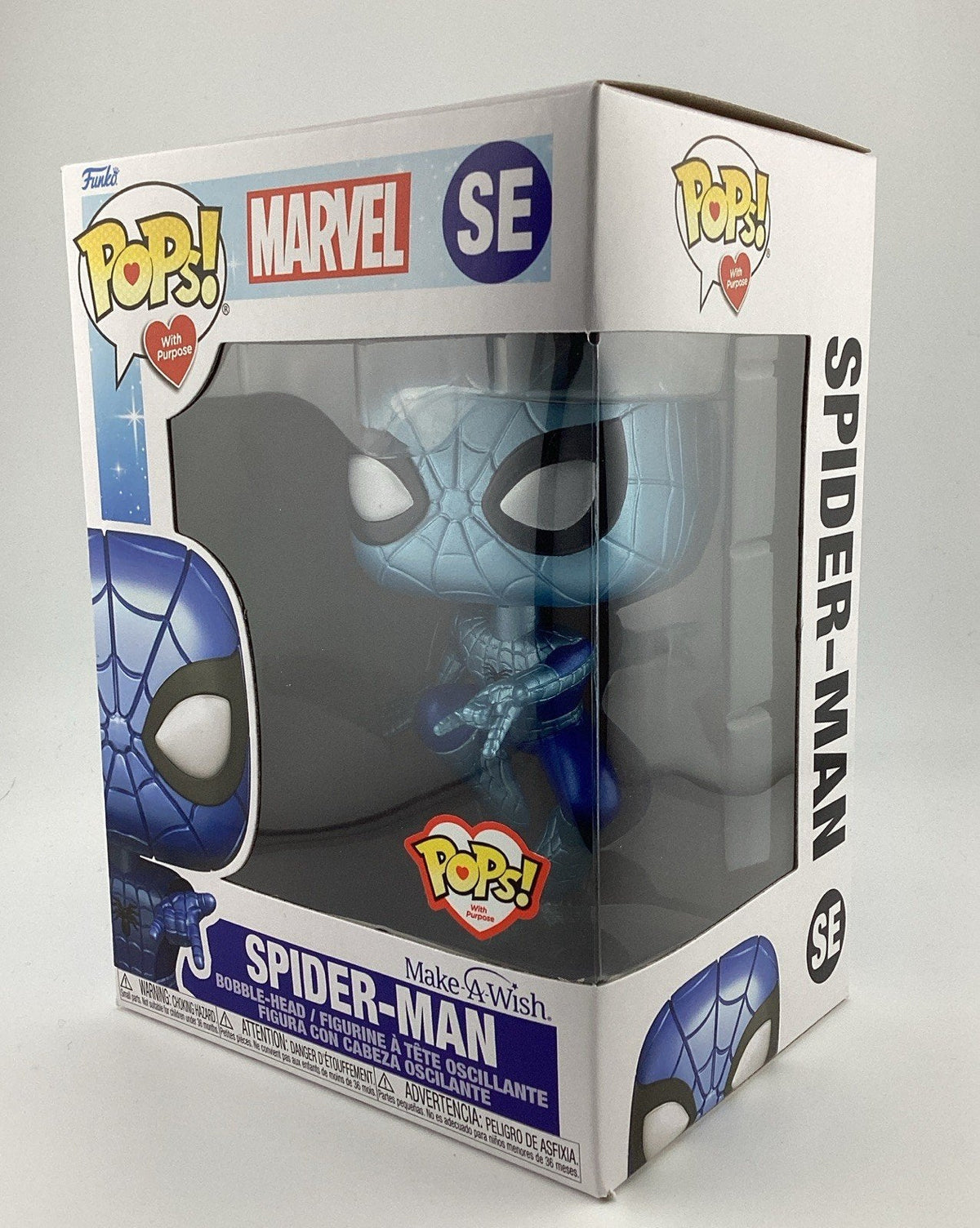 Funko Pop! Vinyl: Marvel - Spider-Man (Metallic) Make A Wish #SE