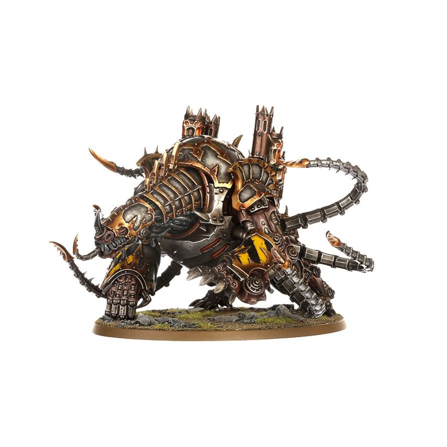 Warhammer 40K Chaos Space Marines Forgefiend Miniature Kit – Buildable Daemon Engine for Chaos Space Marines, World Eaters & Thousand Sons – Plastic