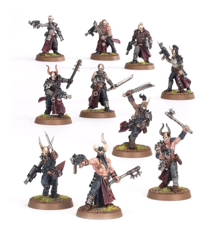 Warhammer 40K Combat Patrol Chaos Space Marines Army Box Set – 26 Multipart Miniatures Including Master of Possession, Possessed, Chaos Marines &