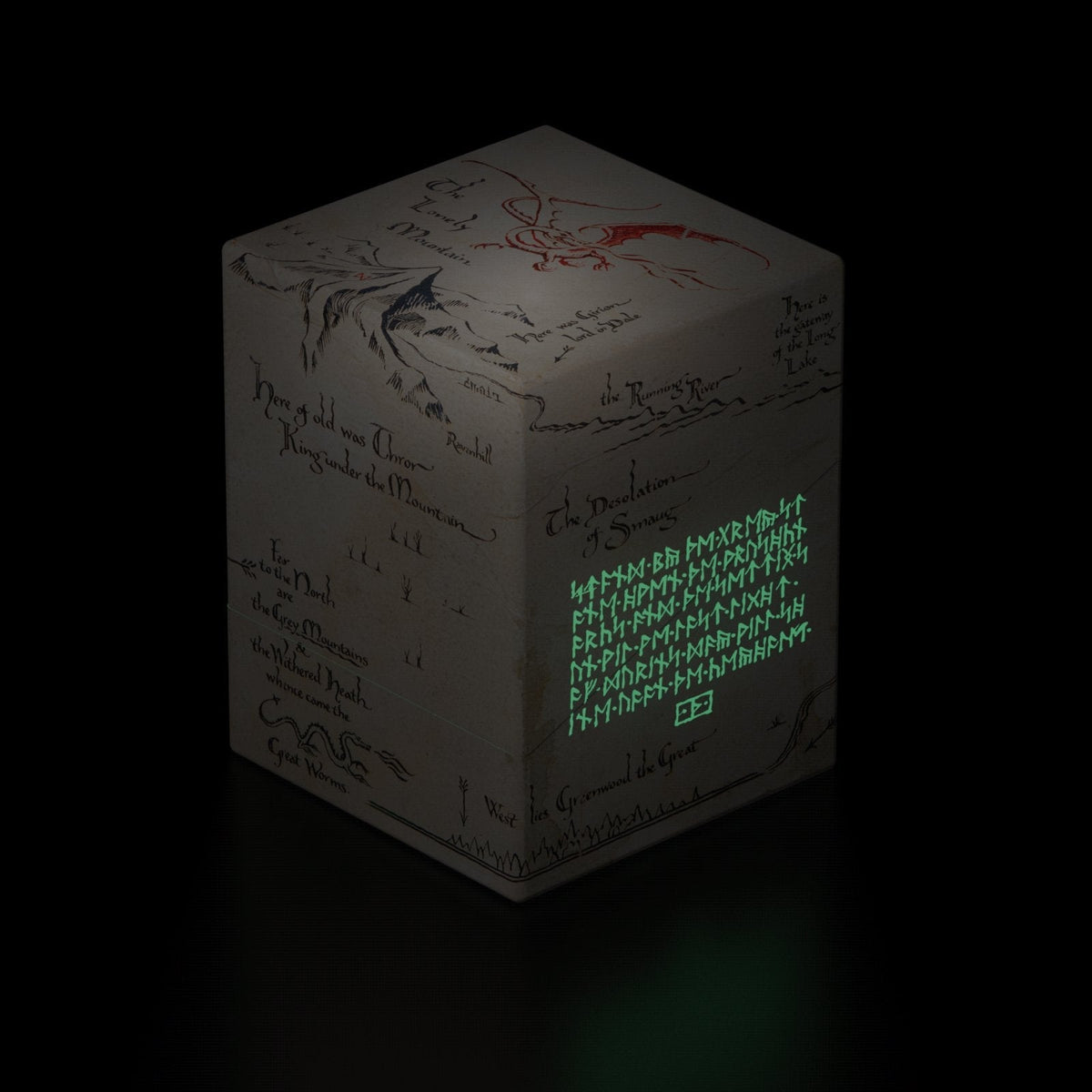 Ultimate Guard The Hobbit RTE Boulder 100+ Thror's Map Deck Box (Preorder)