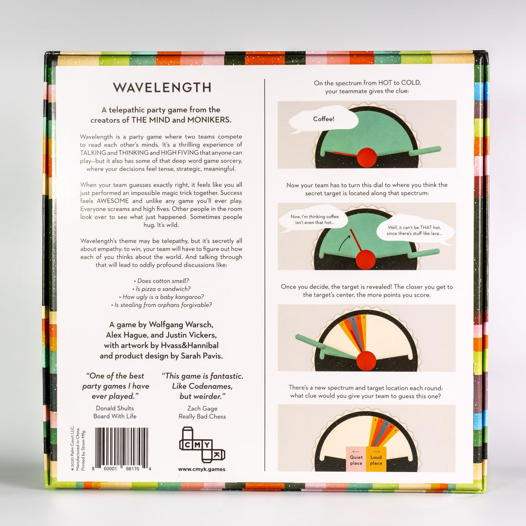 Wavelength Board Game – Fun Family Board Game for Kids and Adults, Classic Party Game for Adults and Family, Strategy Scout Game, Popular Boardgames