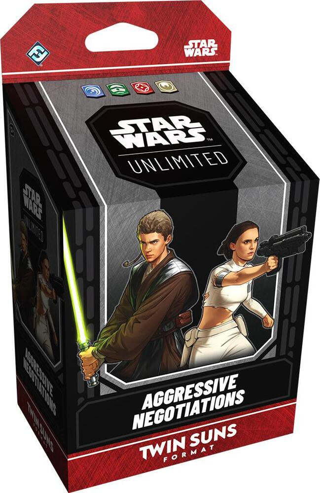 Star Wars Unlimited: Twin Suns – Aggressive Negotiations Card Game Format