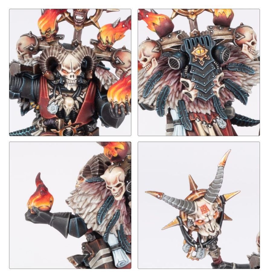 Warhammer 40K Combat Patrol Chaos Space Marines Army Box Set – 26 Multipart Miniatures Including Master of Possession, Possessed, Chaos Marines &