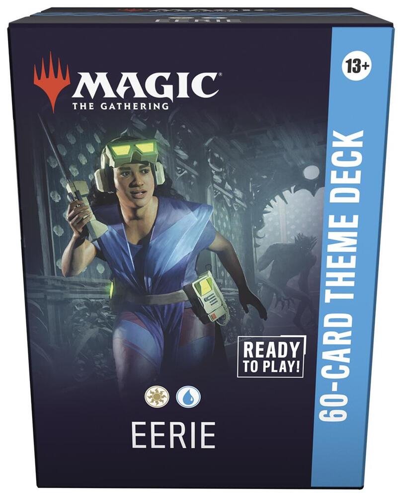 Magic: The Gathering Secrets of Strixhaven Eerie Theme Deck – 60-Card Preconstructed Deck with Tokens, Deck Box & Strategy Guide for Exciting Gameplay