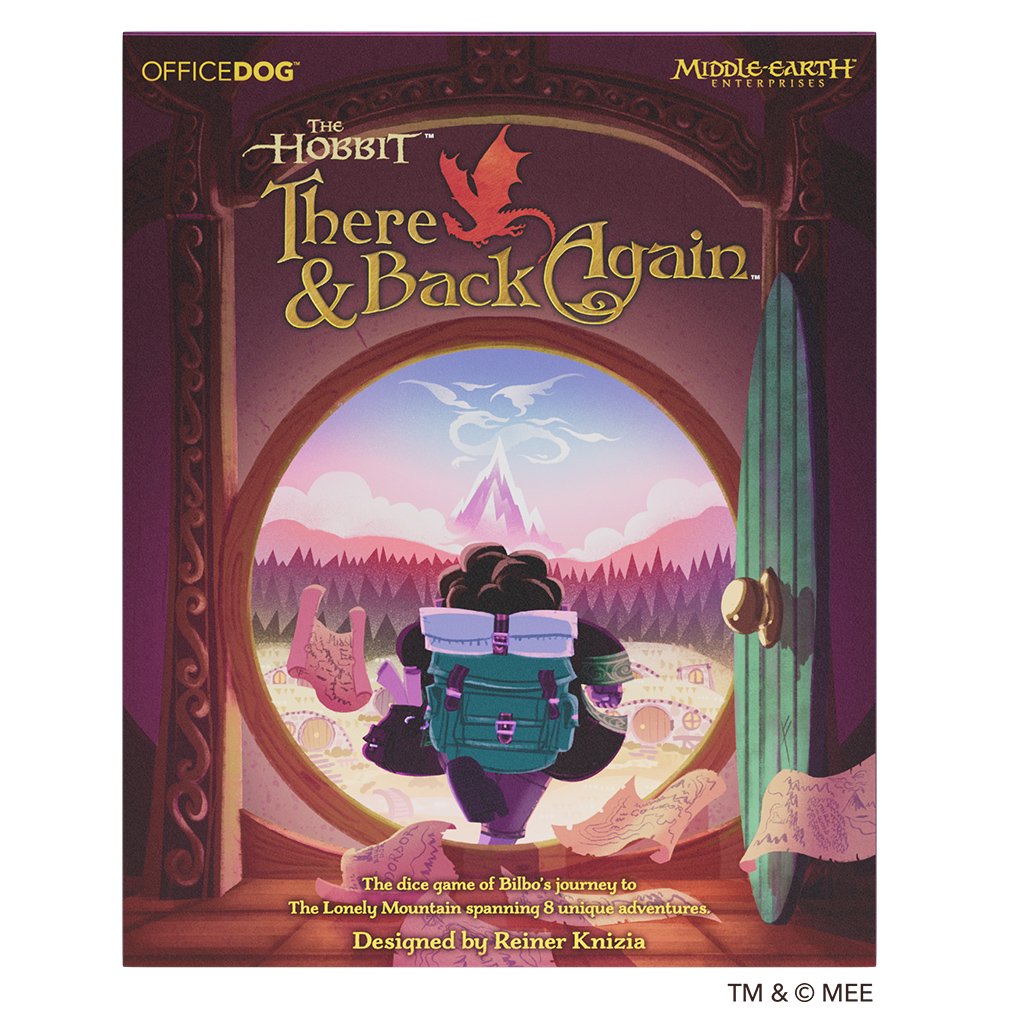 The Hobbit There and Back Again Board Game