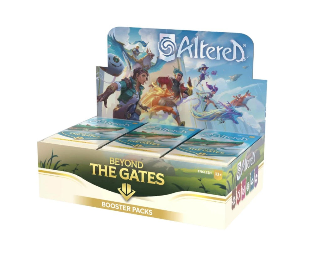 Altered TCG: Beyond the Gates Booster Box – Collector Booster with Trading Cards, Booster Pack Set for Card Game Fans, Card Deck Expansion