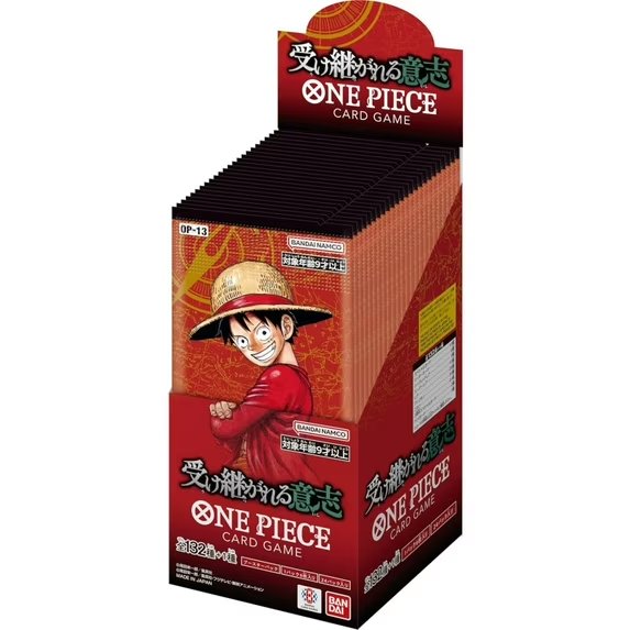 One Piece TCG OP-13 Japanese Booster Box - Official One Piece Card Game Booster