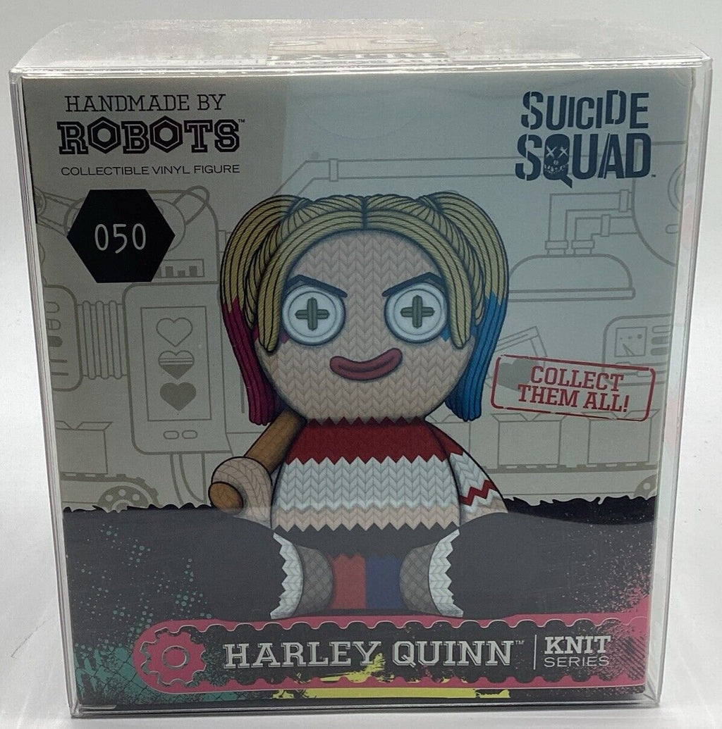 Harley Quinn Handmade by Robots (6in Tall) Knit Series NEW