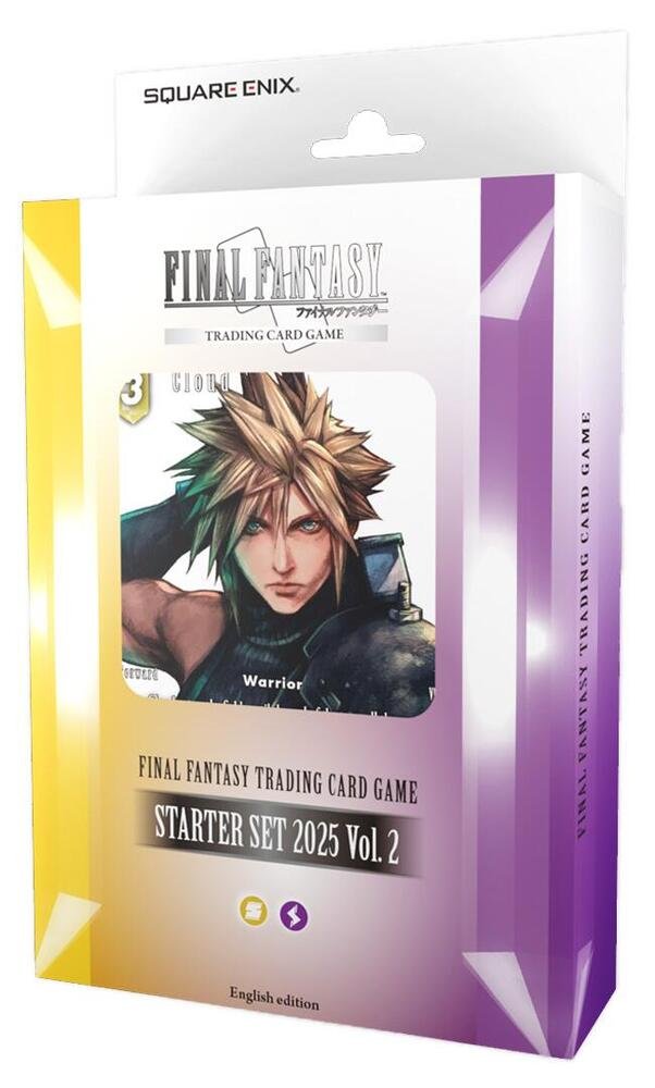 Final Fantasy TCG Starter Set 2025 Vol 2 English Edition Card Game Deck