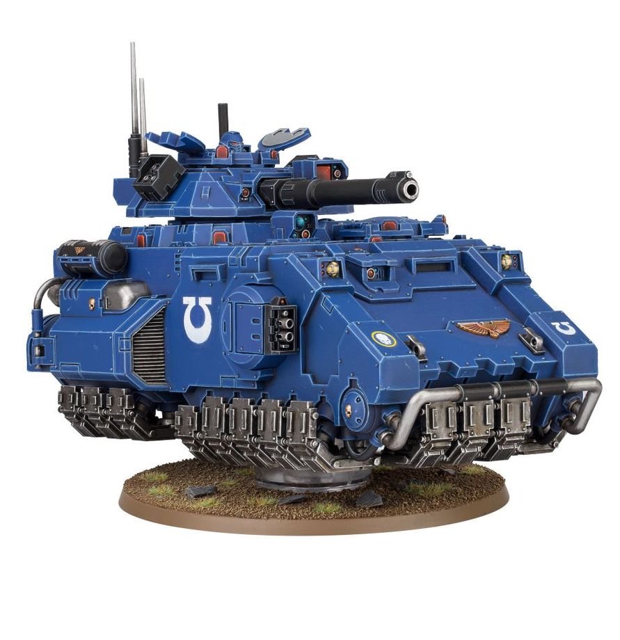 Warhammer 40,000 Space Marines Gladiator Lancer Heavy Support Tank Model Kit, Builds Gladiator Valiant Reaper or Impulsor, Citadel Miniature for