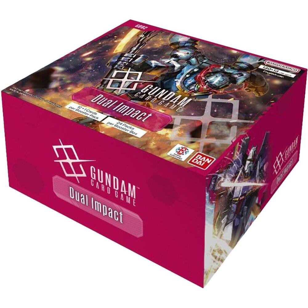 Gundam TCG Dual Impact GD02 Booster Box 24 Packs Collectible Card Game