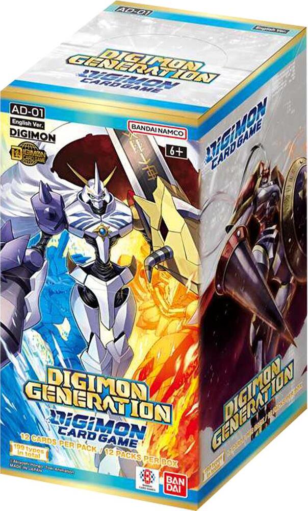 Bandai Digimon Card Game DIGIMON GENERATION Advanced Booster Box AD01
