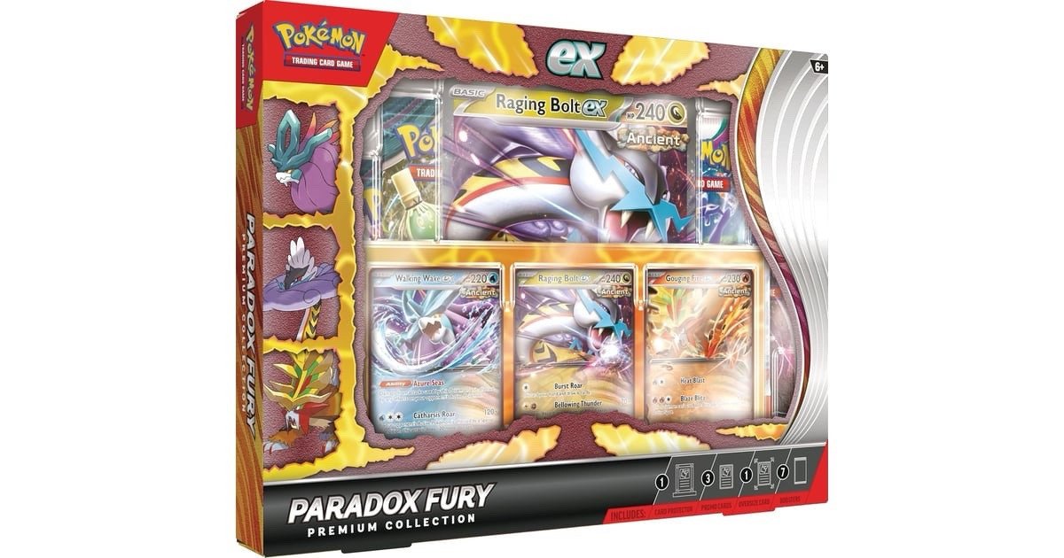 Pokémon TCG: Paradox Fury Premium Collection - 2024 Amazon Holiday Exclusive