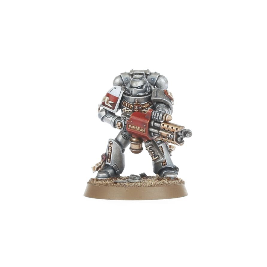 Warhammer 40K Combat Patrol Grey Knights Army Set – 17 Miniatures Including Castellan Crowe, Strike Squad, Brotherhood Terminators & Venerable