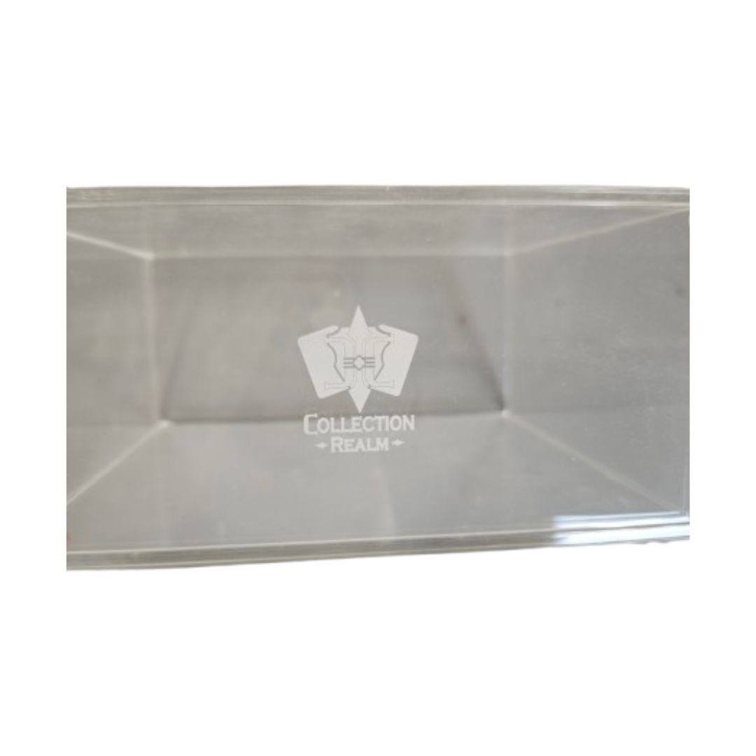 Pokémon Booster Box Acrylic Display Case – Stackable Clear Acrylic Protector with Magnetic Lid, UV Protection, Dust & Moisture Resistant for