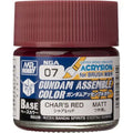 Gundam Assemble Color NGA07 Char’s Red Paint by Mr. Hobby – Acrylic Paint for Gundam Model Kits, Bandai Gunpla, Anime Model Kit Detailing & Custom