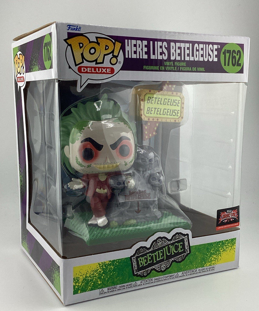 Funko Pop! Deluxe: Beetlejuice Here Lies Betelgeuse Target Con (Exclusive) #1762