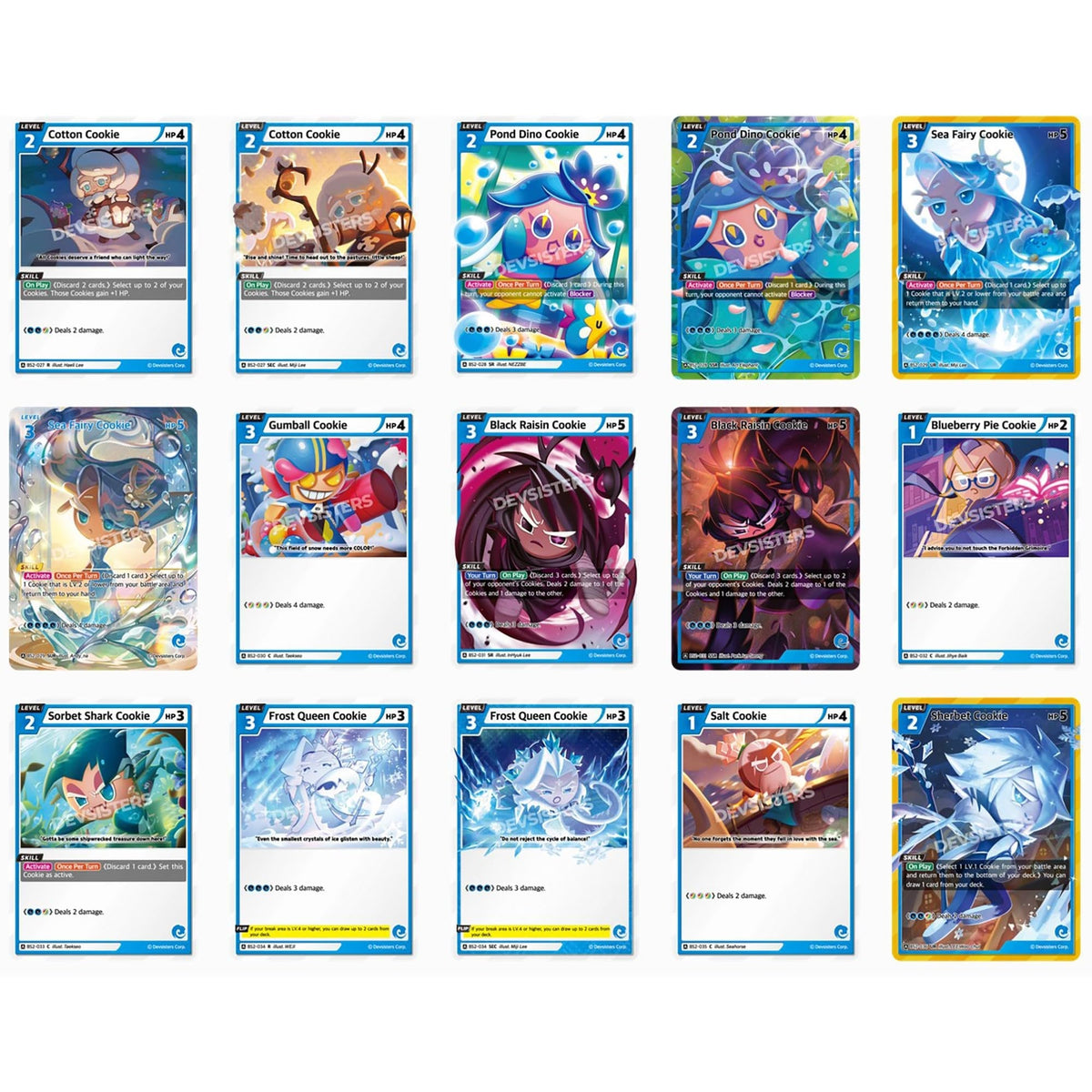 CookieRun Trading Card Game: Brave Beginning Booster Display | 2 Player Competitive TCG | Includes 28 Booster Packs with 9 Cards Each