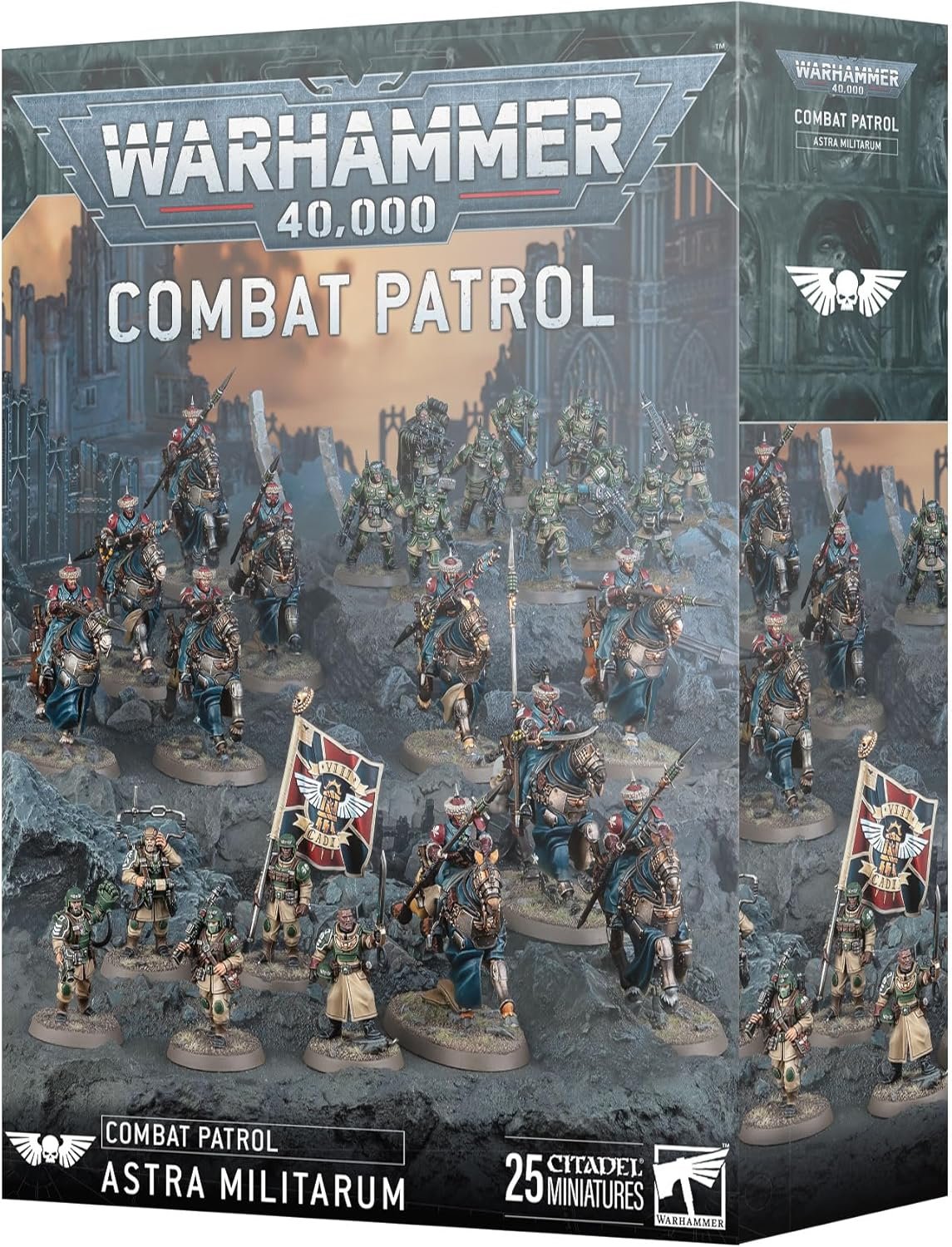 Warhammer 40,000 Combat Patrol Astra Militarum - 25 Citadel Miniatures