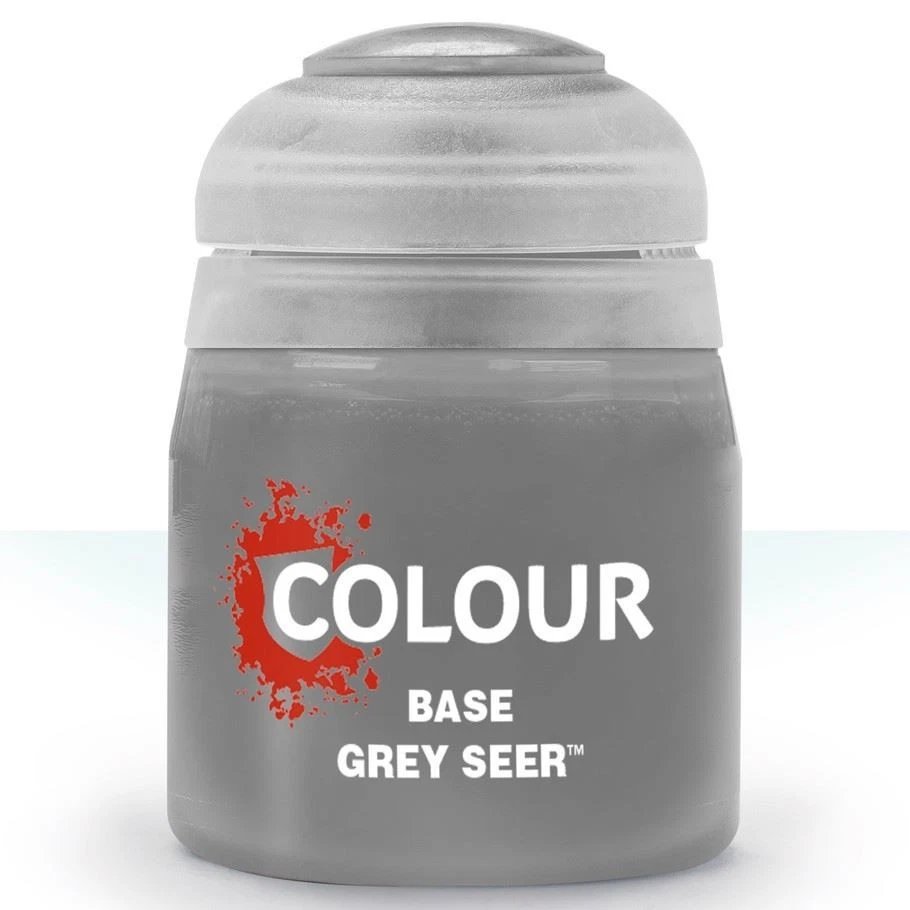 Warhammer Citadel Base Grey Seer Paint Bottle 12ml