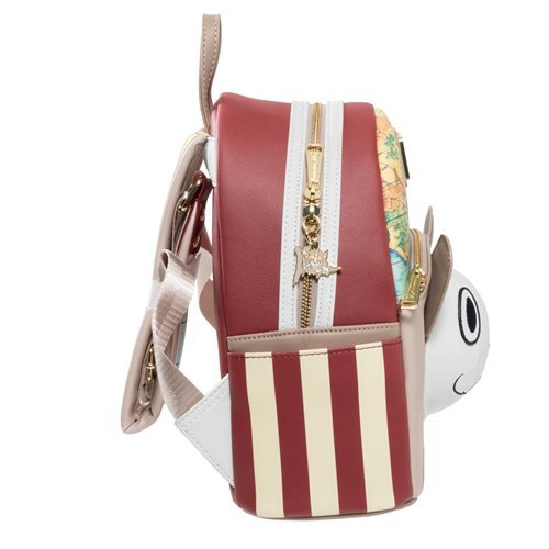 Loungefly One Piece Going Merry Ship Mini-Backpack Entertainment Earth Exclusive Limited Edition 10x9x5"