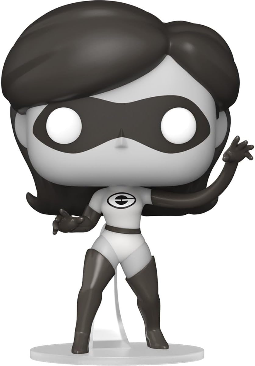 Elastigirl Funko Pop! The Incredibles 20th Anniversary - Approx. 4" Collectible B+W Chase Limited Edition Vinyl Figure #1508 with Display Box