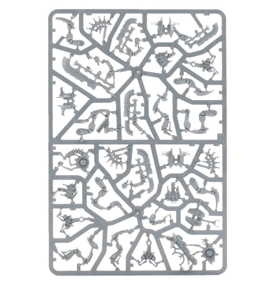 Warhammer 40K Combat Patrol Necrons Army Box Set – Games Workshop Warhammer 40,000 Miniatures Kit Featuring Necron Warriors, Canoptek Constructs &