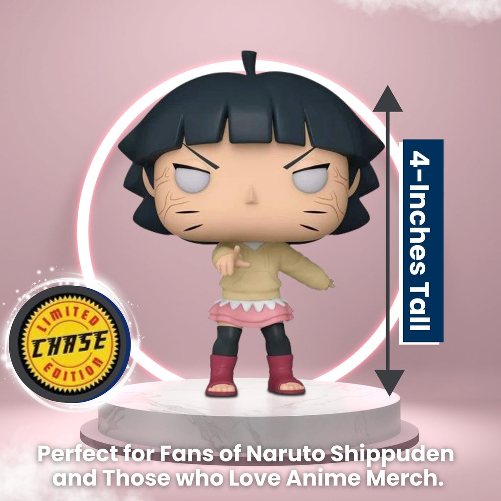 Himawari Uzumaki Funko Pop! Animation Boruto - Naruto Next Generation - Approx. 4" Chase Limited Edition Collectible Vinyl Figure #1654 with Display