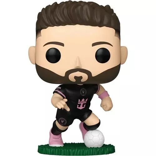 Jordi Alba (Away) Funko Pop! MLS Soccer Inter Miami - Approx. 3 3/4" Collectible Vinyl Figure #03 Bundled with Display Box Protector Case