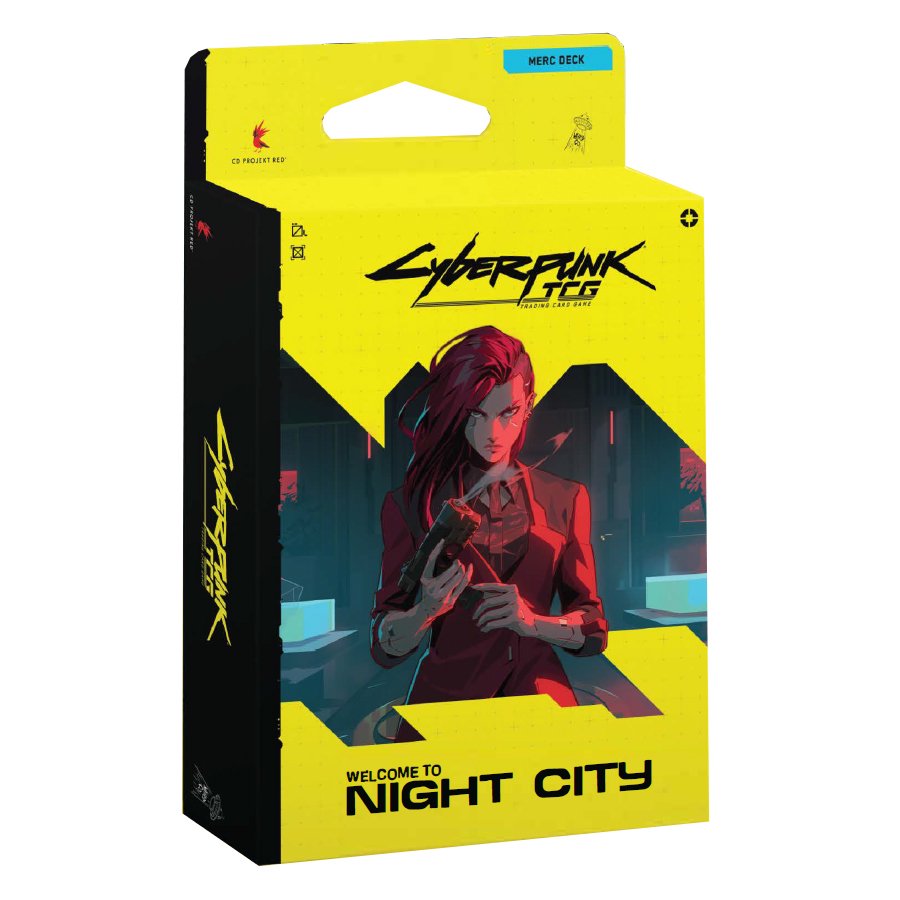 Cyberpunk TCG The Heist Starter Deck (6CT) – Ready-to-Play Trading Card Game, Complete Deck, Cyberpunk Strategy Card Game for Collectors & Competitive
