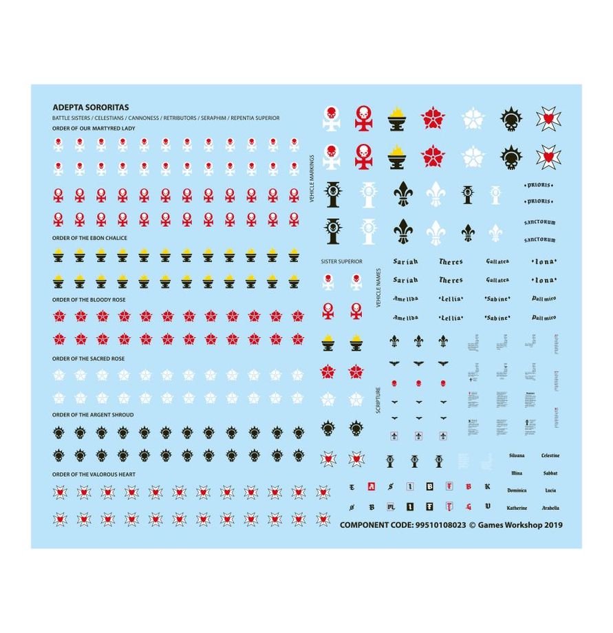 Warhammer 40K Combat Patrol Adepta Sororitas Army Set – 27 Multipart Plastic Miniatures, Sisters of Battle Warhammer 40,000 Starter & Expansion Box