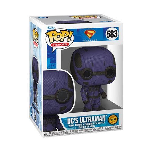 DC's Ultraman Funko Pop! Heroes Superman (2025 Movie) - Approx. 3 3/4" Chase Limited Edition Collectible Vinyl Figure #583 Bundled with Display Box