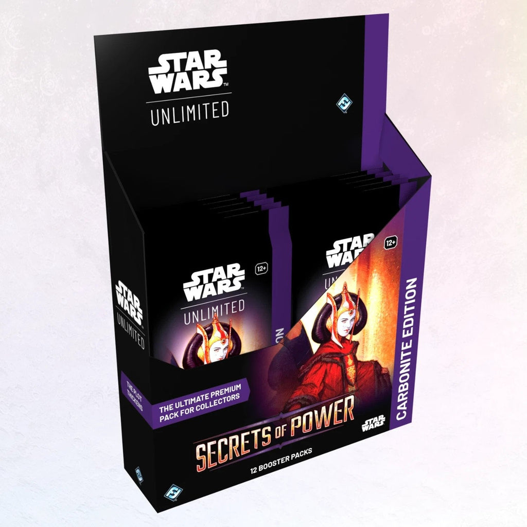 Star Wars Unlimited Secrets of Power Carbonite Edition Booster Box Collectible Cards