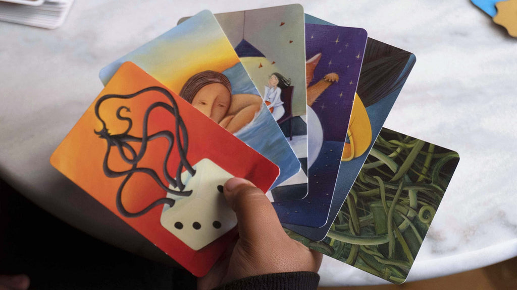 Dixit Board Game - The Award-Winning Game of Imagination and Creativity! Fun Family Storytelling Game for Kids & Adults, Ages 8+, 3-6 Players, 30