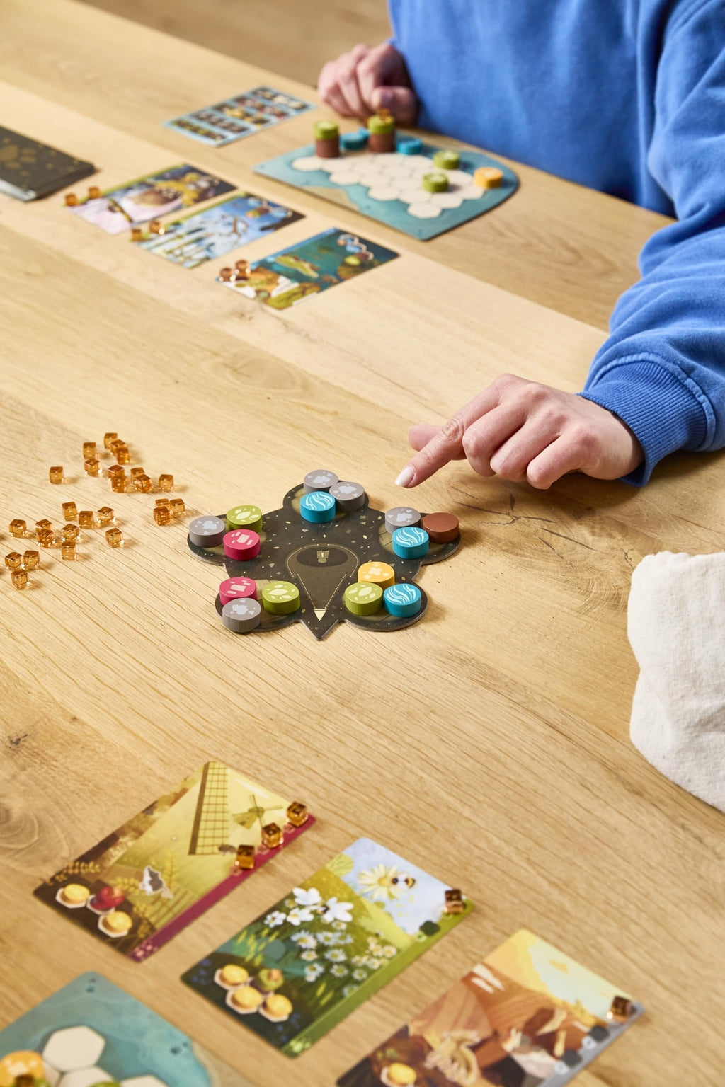 Asmodee Harmonies Board Game - Create Oneiric Landscapes, Strategic & Poetic Gameplay, Fun Family Game for Kids & Adults, Ages 10+, 1-4 Players, 30